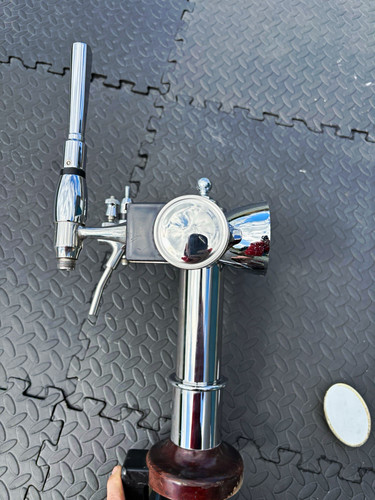 Chrome tap draft - beer,