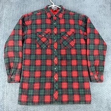 VTG Quilt Lined Flannel Shirt