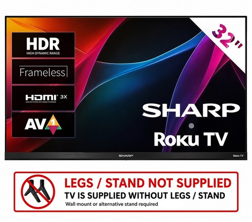 Sharp c32hd2725kb roku - sharp,