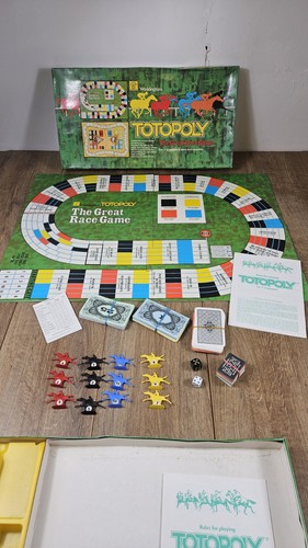 Vintage 1972 totopoly board - vintage,