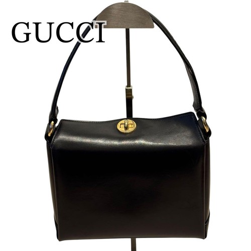 Gucci vintage leather handbag - vintage,