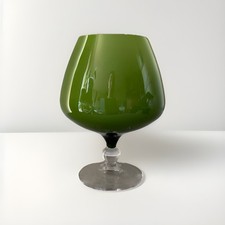 Vintage Large Green Brandy
