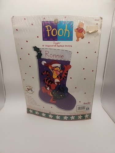 Winnie the pooh diagonal - diagonal, felt