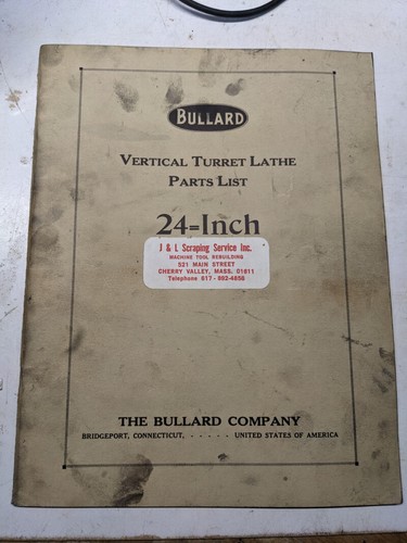Bullard vertical turret lathe - bullard,