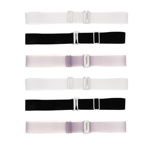 Pairs transparent bra straps - 6,