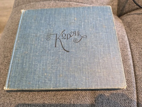 Old kodak photo folder album - kodak,