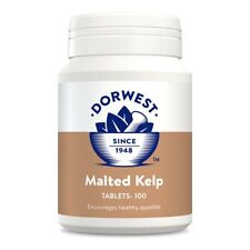 Dorwest Malted Kelp Tablets For Pet Dog Cat Appetite Stimulant Supplement Dec 24