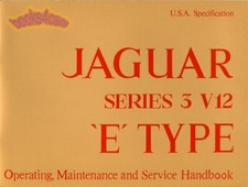 XKE JAGUAR E-TYPE MANUAL