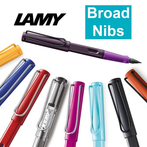 Lamy fountain pen safari broad - lamy,