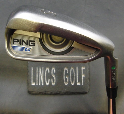 Ping green dot iron stiff - green,