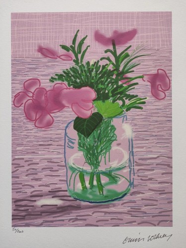 David hockney signed - david,