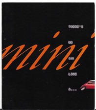 Rover Mini 1995-1996 UK Market Sales Brochure Sprite, Mayfair, Cooper, Cabriolet