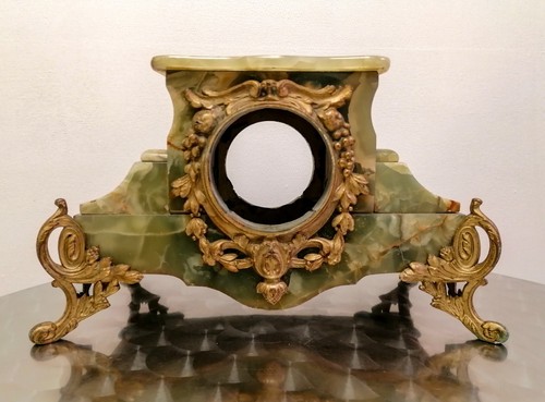 Antique american mantel clock - antique,
