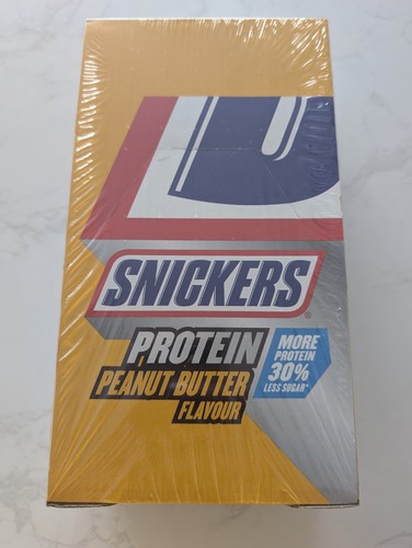 Snickers protein bars - protein, 18x47g