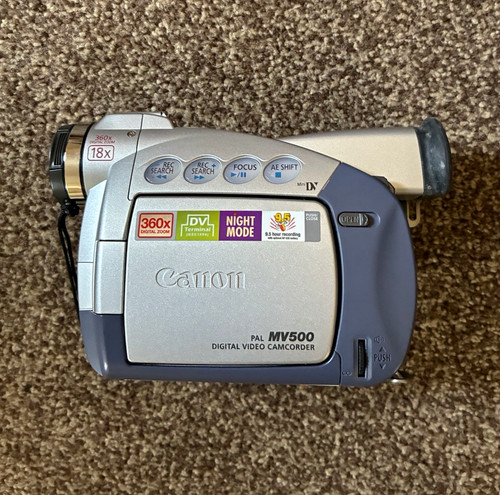 Canon mv500 minidv handheld - mv500,