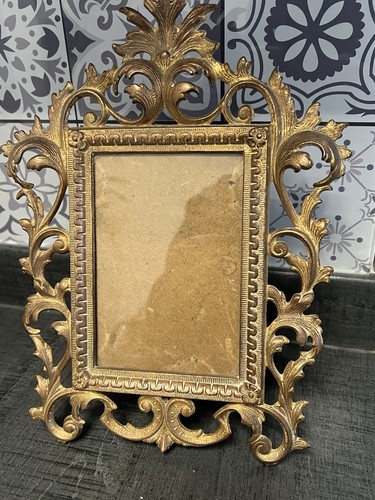 Heavy antique gold rococo - heavy,