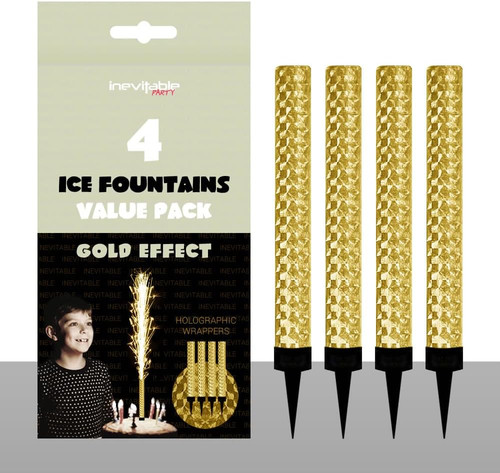 Pack ice fountains cake - pack, |
