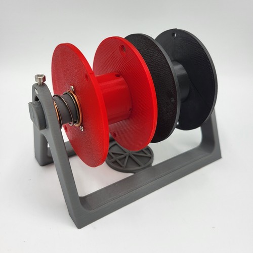 Mini bobbin tensioned - tensioned, unwind