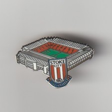 STOKE CITY F.C. Club Crested Ground Enamel Badge