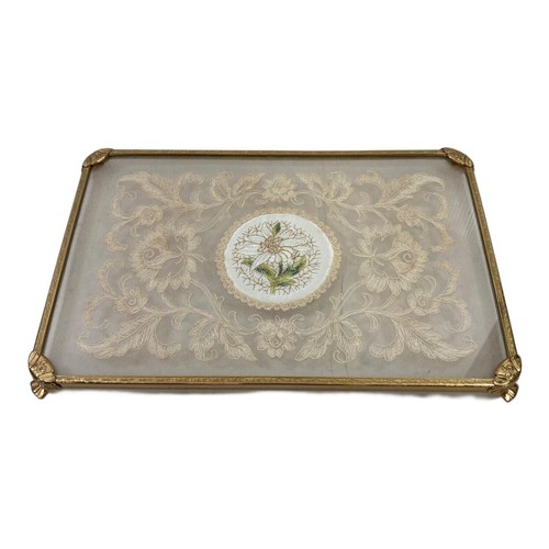 Petit point tray - point,