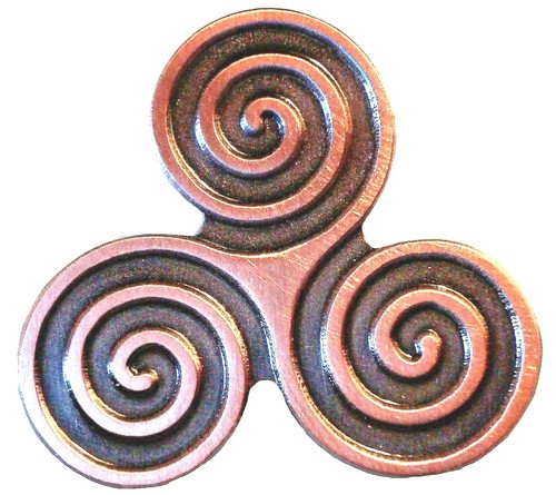 Triskelion triple spiral - triskelion,