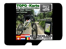 Germany TOPO Map Micro SD