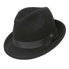 VTG Style Felt Trilby Hat