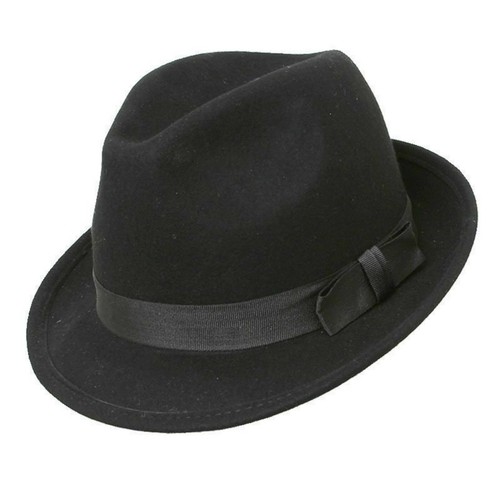 Vtg style felt trilby - vtg,
