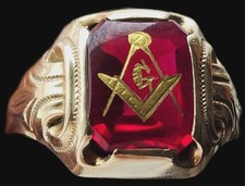 Vintage 10k Yellow/gold Red