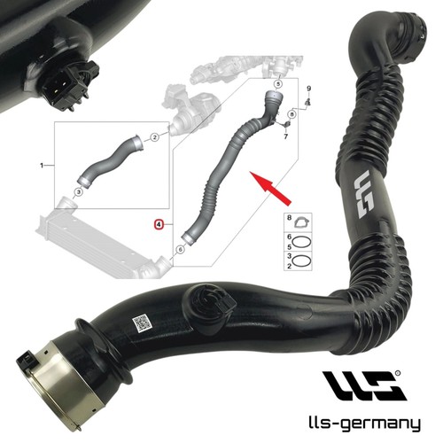 Charge air hose for bmw - charge, 5