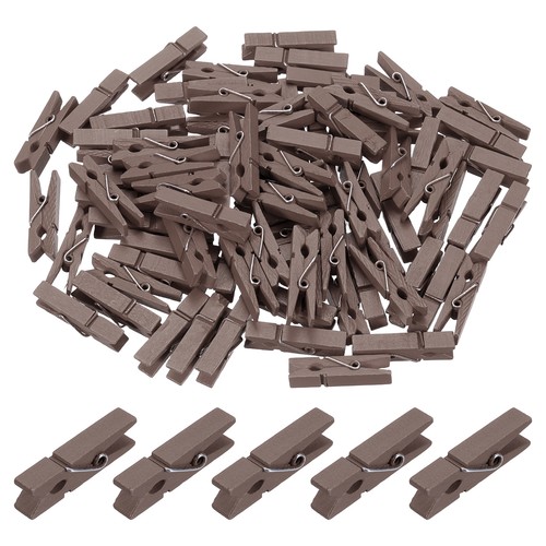 100pcs wooden clothespins 4 - 100pcs,