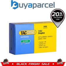 Tacwise 140 Series Staples Galvanised 6 8 10 12 14mm x5000 Rapid Arrow Stanley