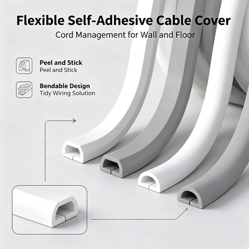 Pvc self adhesive cable - 1/3/5m,