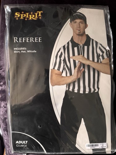 Men referee costume size - referee,