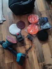 ZhiehiusL Cordless Car Buffer Polisher, Car Buffers and Polishers Kit