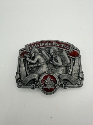 Budweiser firefighter belt - firefighter,