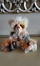 Charlie Bears ANNIVERSARY POEM WITH TAGS,MOHAIR,LTD ED/RTD,ISABELLE LEE,12" TALL