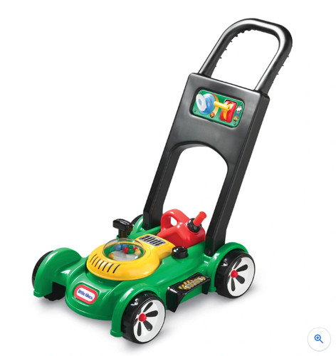 Little tikes gas mower - n,