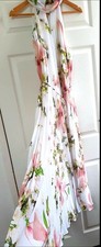 Ted Baker  Nicee Harmony  Pleat Floral Women's Maxi Dress Size 4/ UK 14