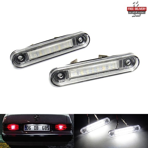 Led licence number - 2x, plate