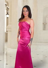 Satin Mermaid Bridesmaid Dress