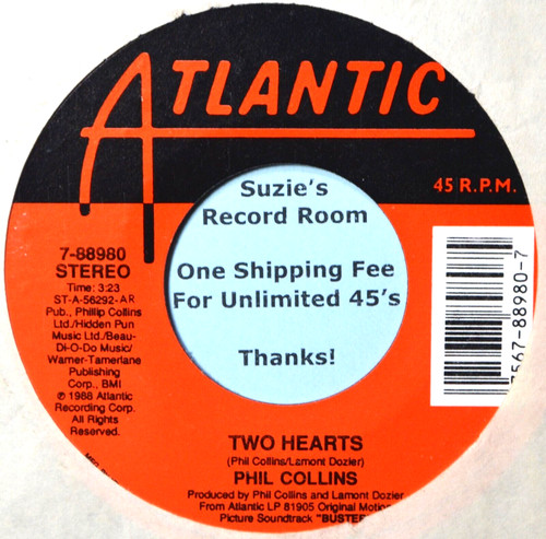Phil collins two - two, hearts