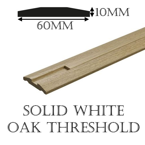 Solid white oak - white,