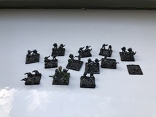 Vintage White Metal space Wargaming Mini Figures, 1cm