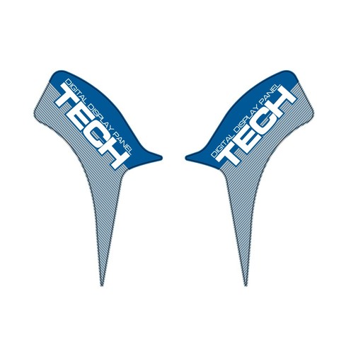 Haro tech number plate side - number,