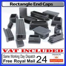 Rectangular Plastic End Caps