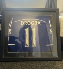 Didier Drogba Signed Match