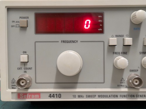 4410 sefram 10mhz sweep - sefram,