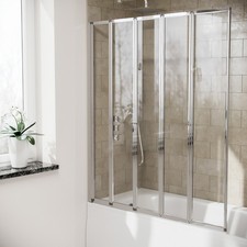 5 Fold Folding Over Bath