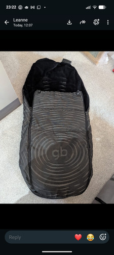 Platinum footmuff fits - platinum,